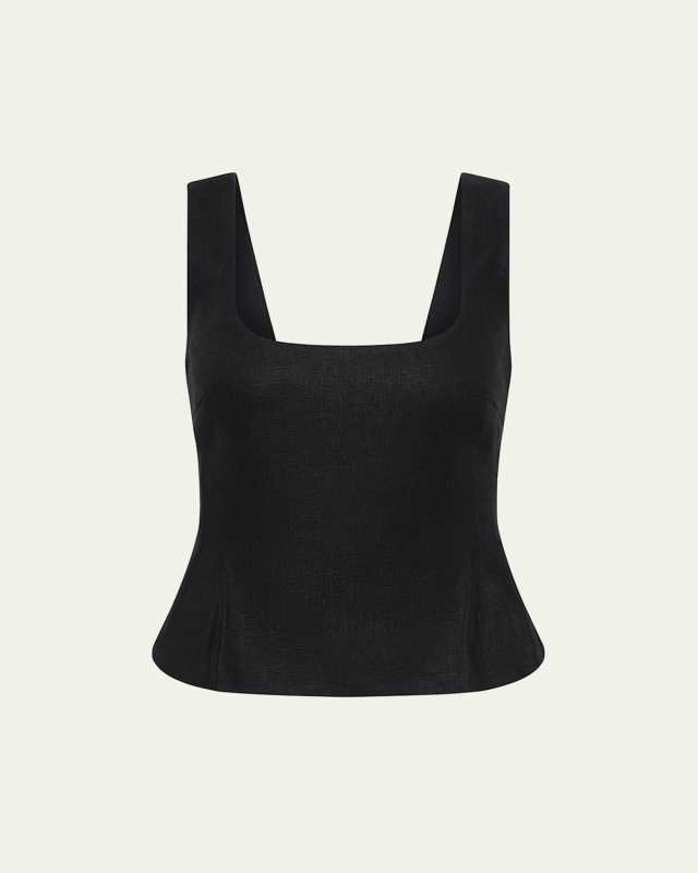 Rosalie Linen Tank Top